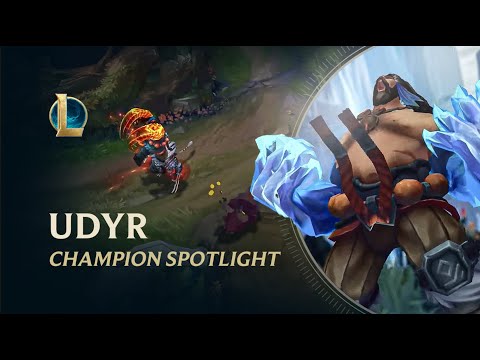 Udyr Champion Spotlight | Gameplay & Abilities - League of Legends