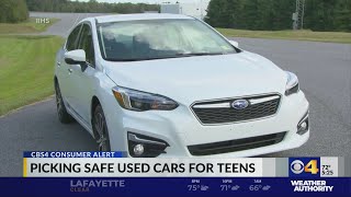 Picking safe used cars for teens