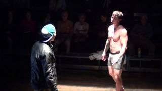 Scene from Colossal at Olney Theatre Center