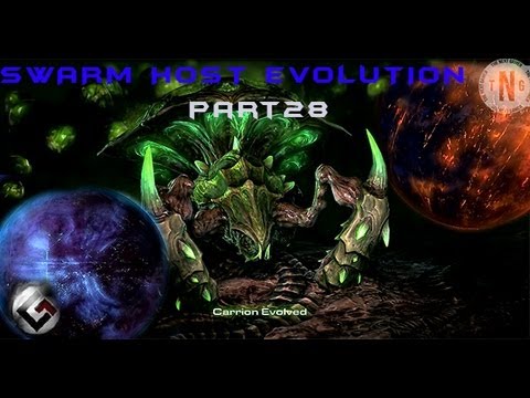 StarCraft 2 Heart Of The Swarm: Walkthrough - Evolution Mission: Swarm Host [Part28 HD] Hard Mode
