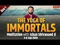 Live The Yoga Of Immortals Meditation With Ishan Shivanand Ji 4 September Sanskar Day 1