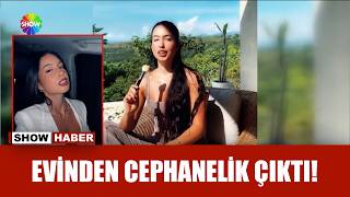 Kira borcu için geldiler cephanelik buldular!