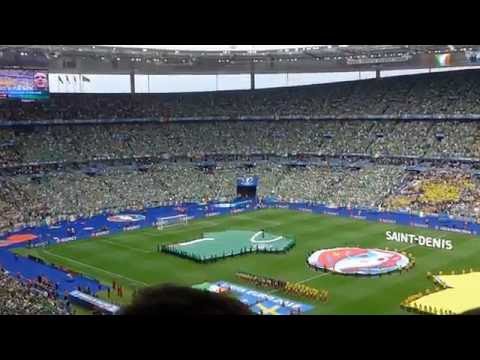 13/06/16 - UEFA Euro 2016 - Republic of Ireland 1-1 Sweden - The Soldier Song (1080p HD)