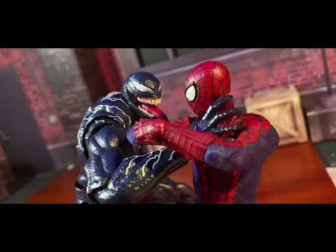 Spider-Man vs Venom Stop Motion Animation