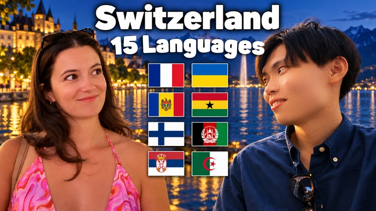 I Spoke 15 Languages in Switzerland… and Surprised Everybody! 🇨🇭