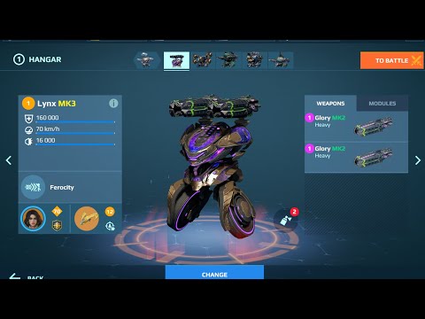 Glory lynx goes insane! War robots