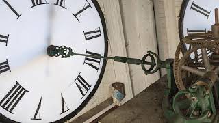 Portage County 1880 Courthouse Clock Up Close and Personal