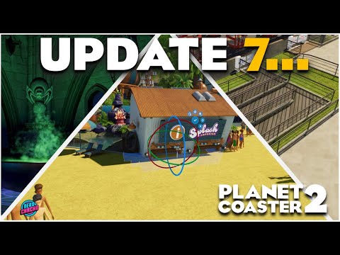 Planet Coaster 2 Update 7 (September 2025) Quick Fire First Looks