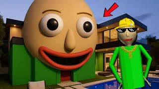 Baldi's New House is Haunted😨