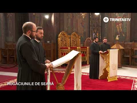 🔵 Rugăciunile de seară de la Catedrala Patriarhală din București