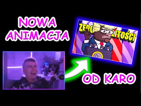 MANDZIO OGLĄDA NOWĄ ANIMACJE OD KARO *KOZACKIE*