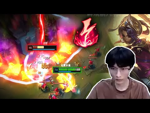 When BeiFeng Qiyana meet Zed in CN HighElo - Engsub