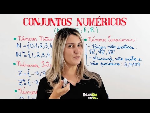 CONJUNTOS NUMÉRICOS: Números Naturais, Inteiros, Racionais, Irracionais e Reais ✅