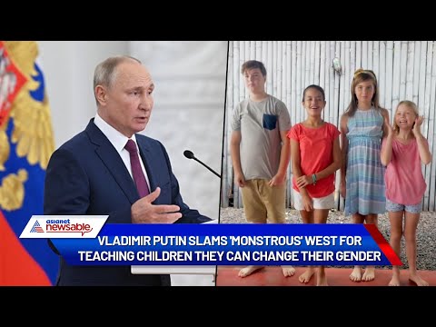 Vladimir Putin: Monstrous West teaching children they can change their gender | Asianet Newsable