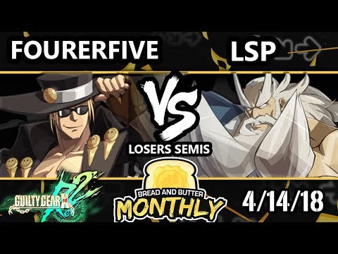 BnB 1 GGXRD2 - fourerfive (Johnny) Vs. LSP (Kum) - Guilty Gear XRD Rev 2 Losers Semis