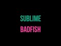 Sublime Badfish Karaoke