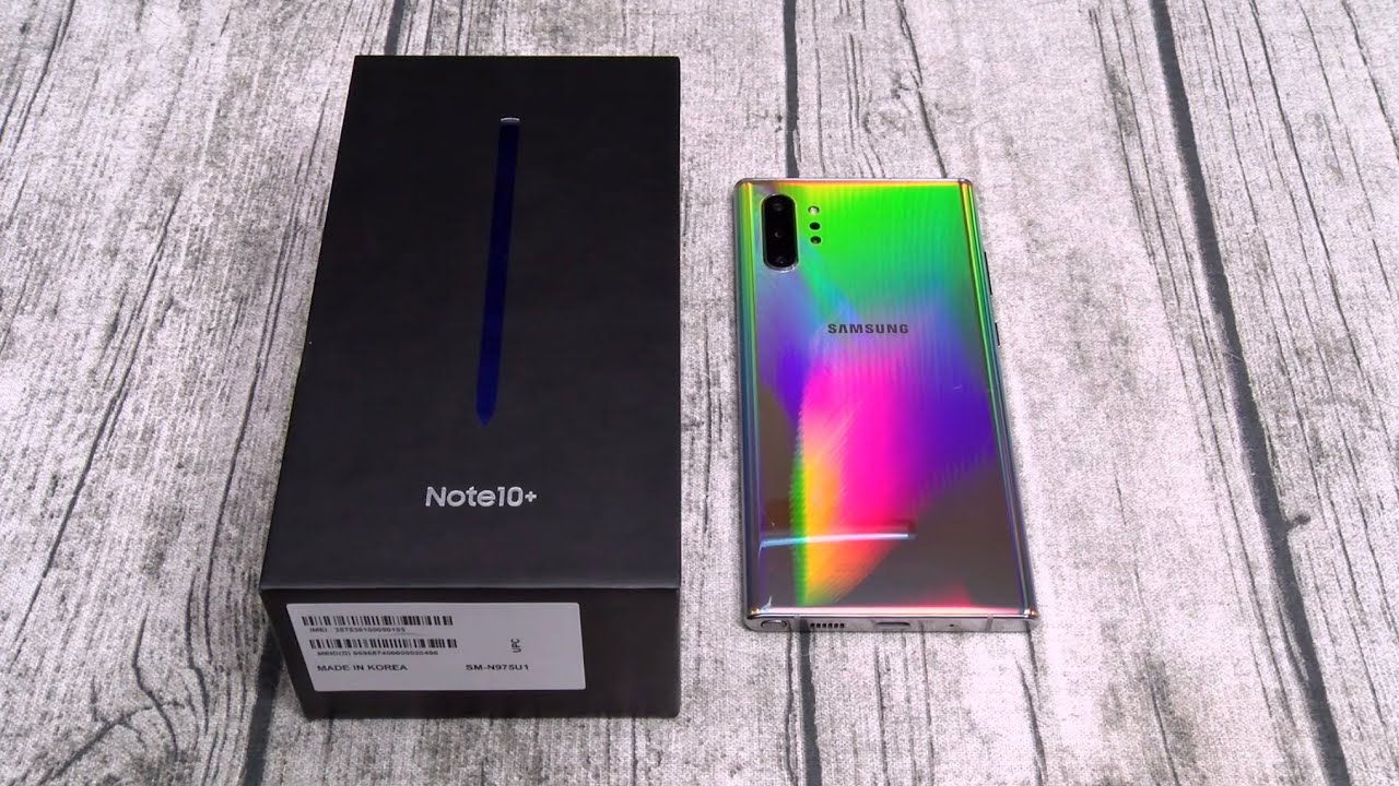 Samsung Galaxy Note 10 Plus - Unboxing and First Impressions