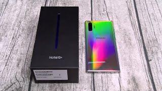 Samsung Galaxy Note10+ - Unboxing and First Impressions