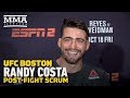 UFC on ESPN 6: Randy Costa Explains ‘Madness’ of TD Garden Win - MMA Fighting