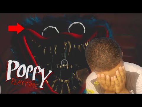 O Huggy Huggy me Atacou 😢 (POPPY PLAY TIME CAP 1)