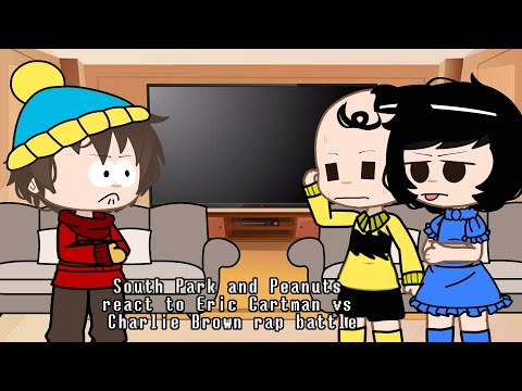 South Park and Peanuts react to Eric Cartman vs Charlie Brown rap battle