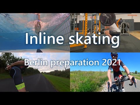 Inline skating - one week of training - my preparation for the Berlin skate marathon 2021!