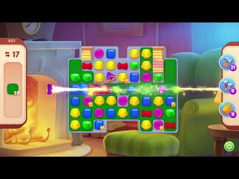 Homescapes 401 Level - 29 moves - NO BooSTERS