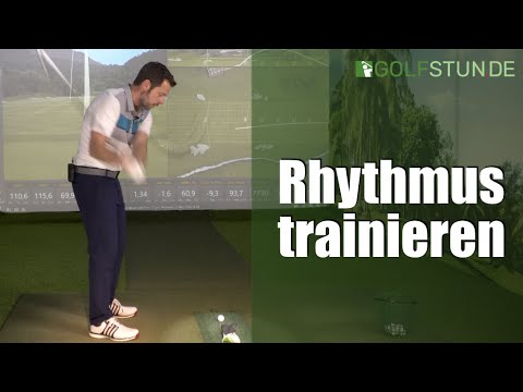 Training rhythm in your golf swing (exercise)