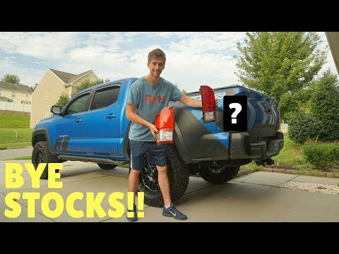 3RD Generation Toyota Tacoma Gets New Tail lights!!