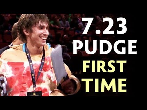 Dendi Pudge FIRST TIME in 7.23 — TILTING Ar1se