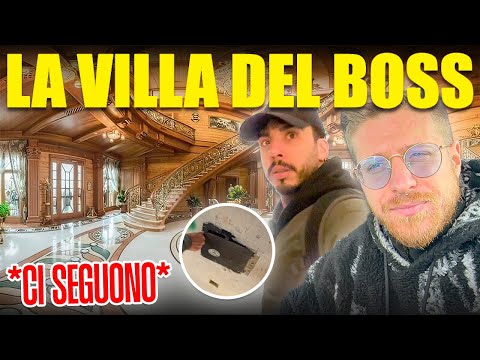 WE ARE FOLLOWED INSIDE AN ABANDONED MAF10SO BOSS'S VILLA - WE FIND SOME DISTURBING THINGS!