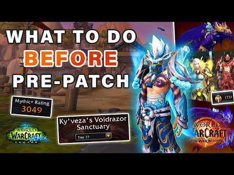 WoW Midnight Pre-Patch: Everything You Should Do Before Jan 20 ► World of Warcraft