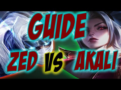 How to Win as Zed vs Akali 73.9% of the time