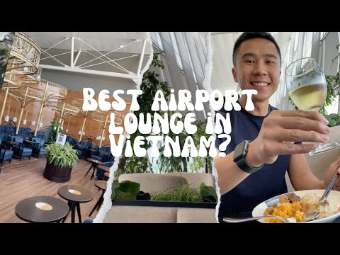 Melhor lounge de aeroporto no Vietnã? | Análise do lounge do aeroporto internacional de Hanói | Digital Nomad