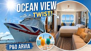 P&O Arvia Ocean View Cabin Tour & Review | Cabin 4227