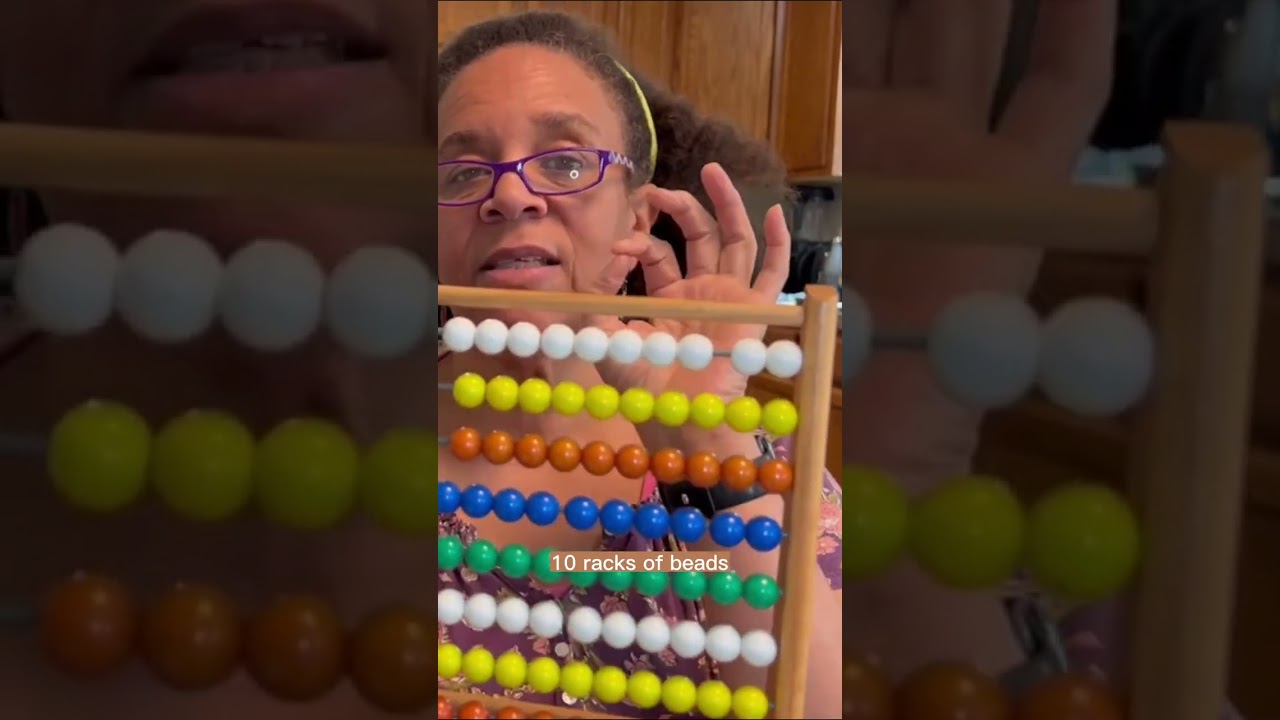 Teach math using an Abacus #short