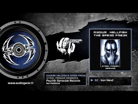 RADIUM HELLFISH & THE SPEED FREAK - B2 - HELLFISH VERSION - STEEL-FINGER REMIXES - PKGRX04