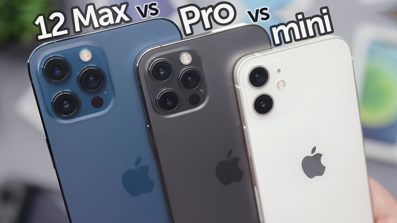 iPhone 12 Mini vs 12 Pro vs 12 Pro Max! Which Size is Best?