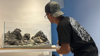 Live setting hardscape disingapore,Mereka kagum dengan hardscape buatan scaper Indonesia