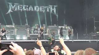 Megadeth - Anarchy in the U.K. (With Nikki Sixx Guest on Stage) - Donington, June 11, 2016