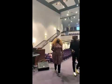 6.5.2019: Nikki Ross singing “There Is No Way” at rehearsal