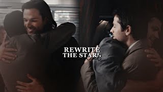 Castiel & Sam - Rewrite the stars