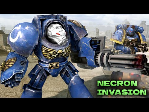 ULTRAMARINES vs NECRONS - Warhammer 40k Cinematic Battle (4K)