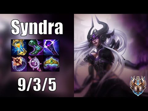 Syndra vs Qiyana MID - Patch 12.21 euw1 CHALLENGER