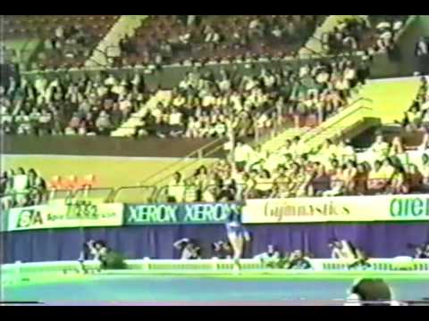 3rd T GDR Jana Furhmann v - 1985 World Gymnastics Championships 9.725