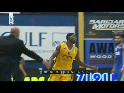 Riyadi vs Louaize - Ken Brown Dunk