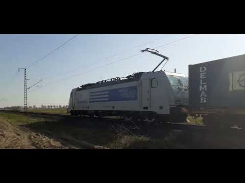 Bombardier TRAXX "286 940-2" Rhenus Rail • LTE Logistik • LINEAS • Containerzug • intermodal train