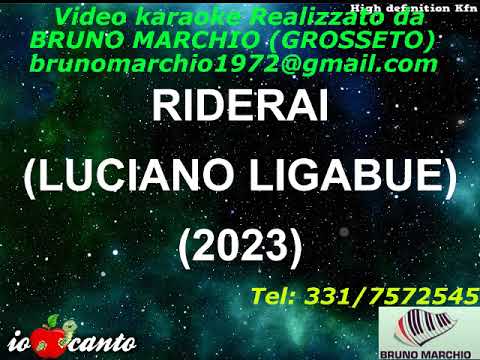 KARAOKE RIDERAI CON CORI ORIGINALI (DEMO) - LUCIANO LIGABUE