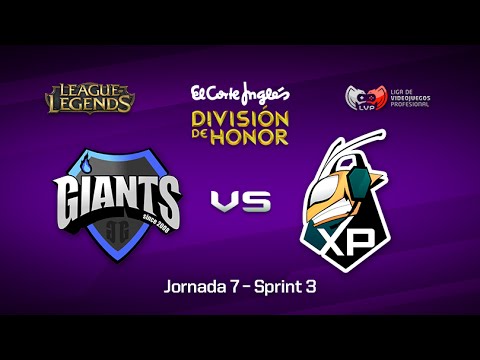 Giants Underdoges vs Talius xPerience - #LoLHonor Jornada 7 Sprint 3, T.8