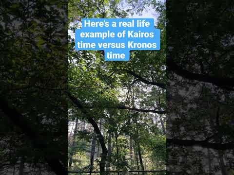 ⏰ Here’s a real-life example of Kairos time versus chronos time.